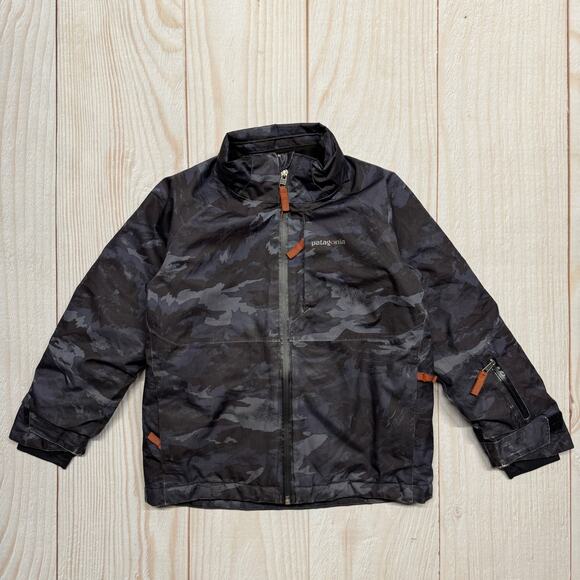 Patagonia Kids Boys Size XS 5-6 Snow Pile H2NO Insulated Ski Jacket **No Hood**